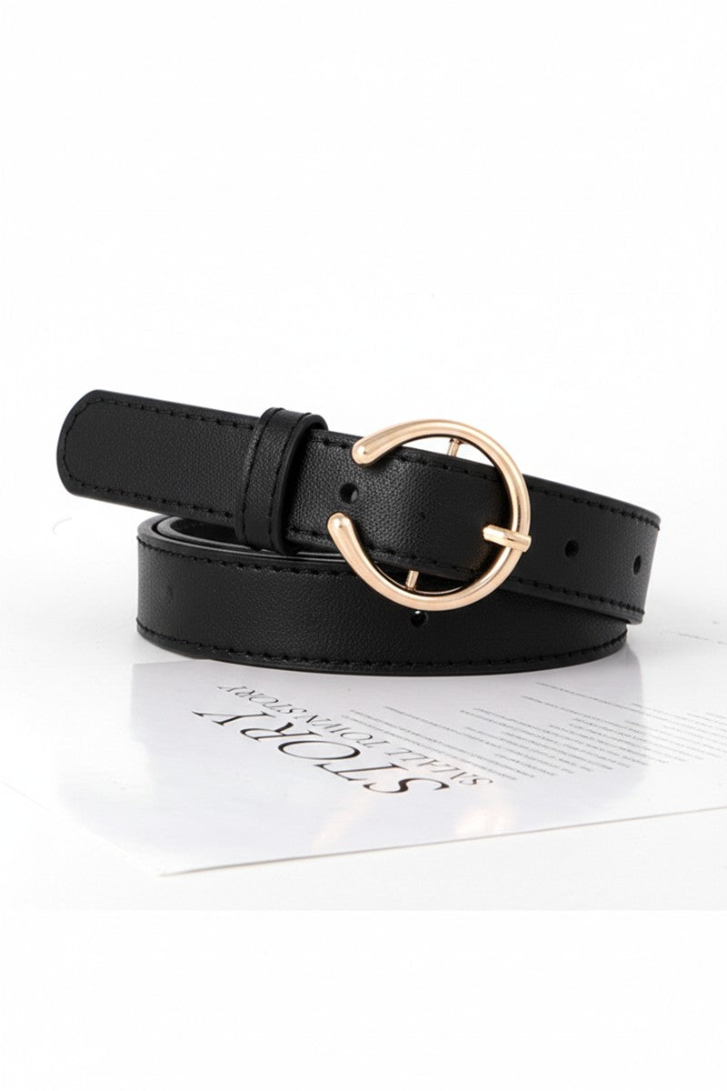Open Circle Buckle Belt