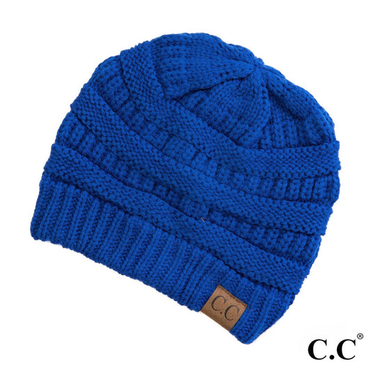 C.C. Solid Knit Beanie