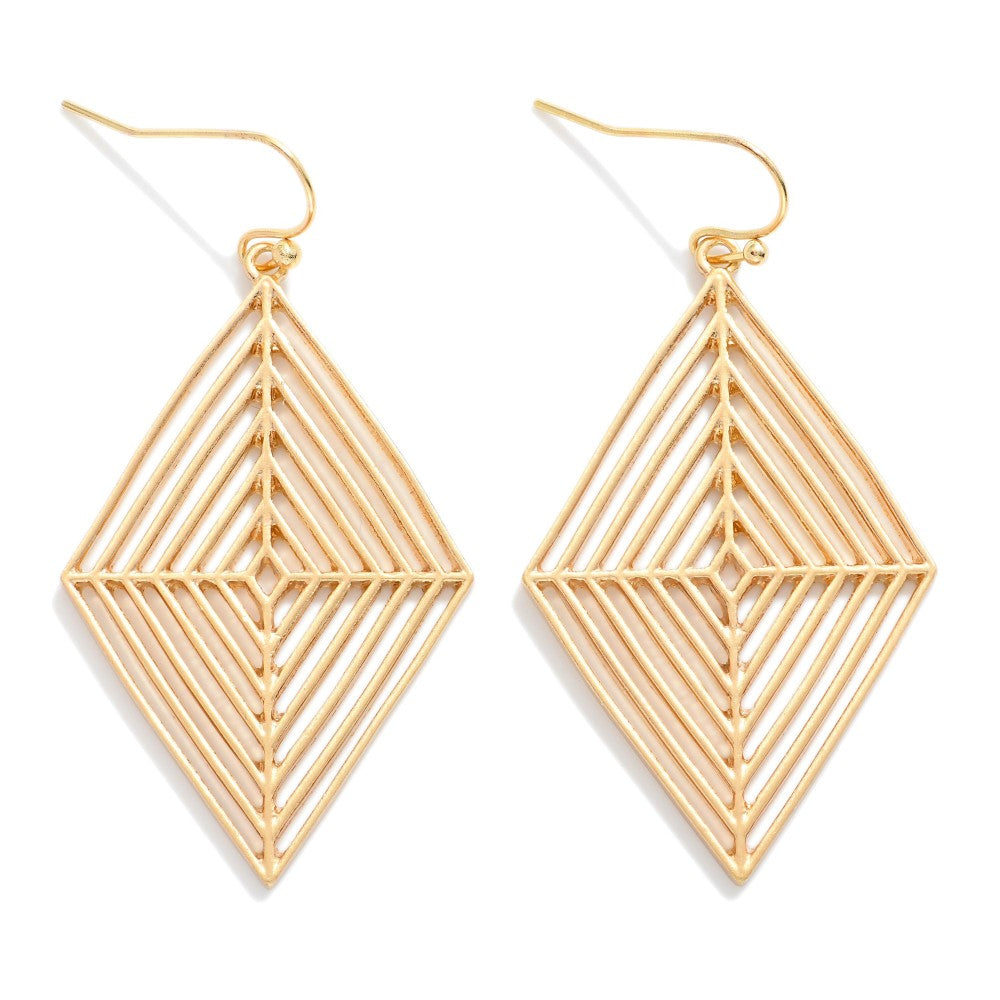 Diamond Drop Earring