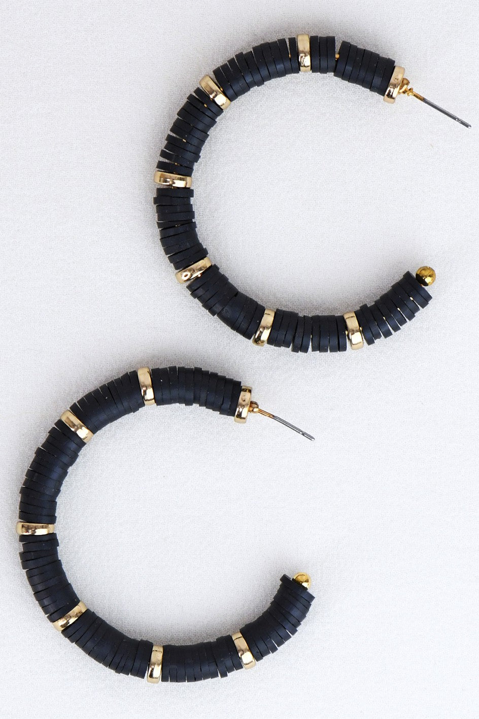 Disc Hoop Earring