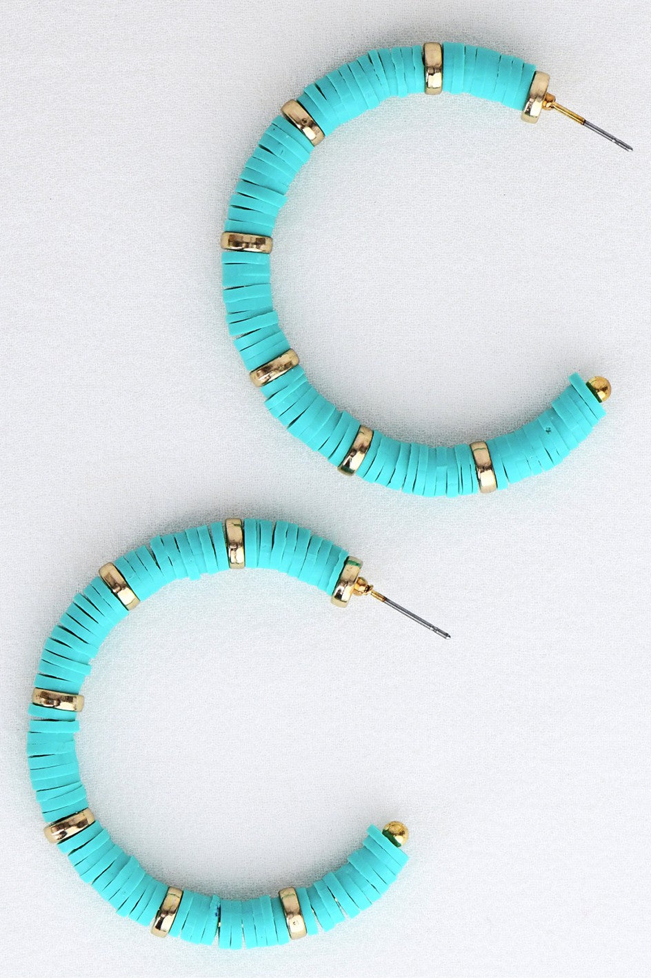 Disc Hoop Earring