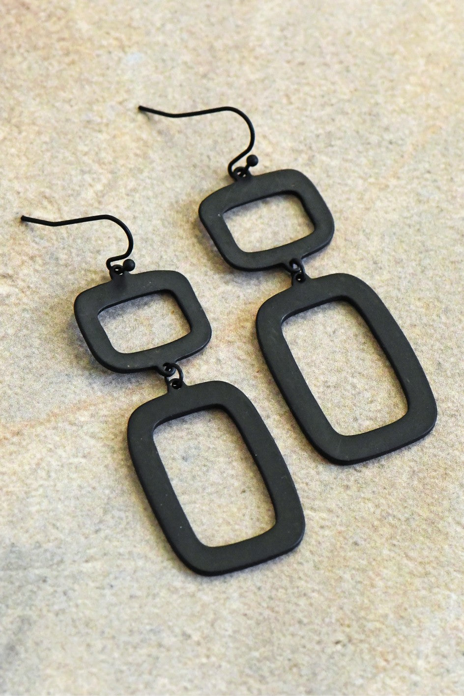 Metal Drop Earrings