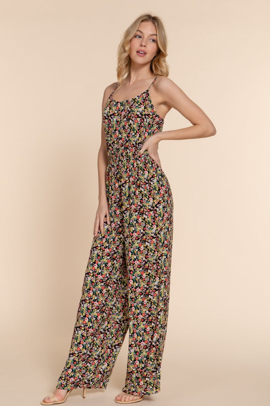 Floral Jumpsuit