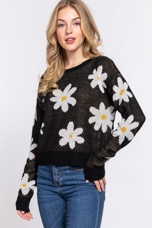 Flower Sweater