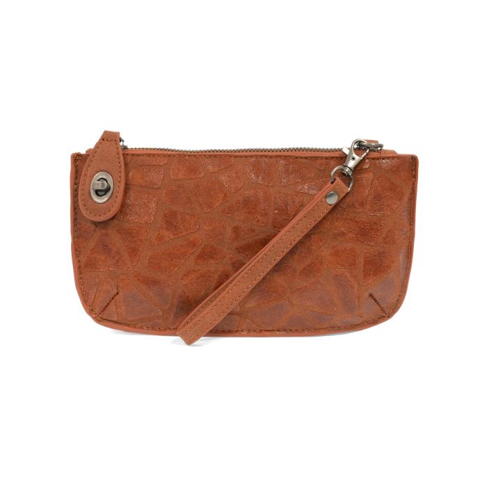 Geo Crossbody Wristlet Clutch