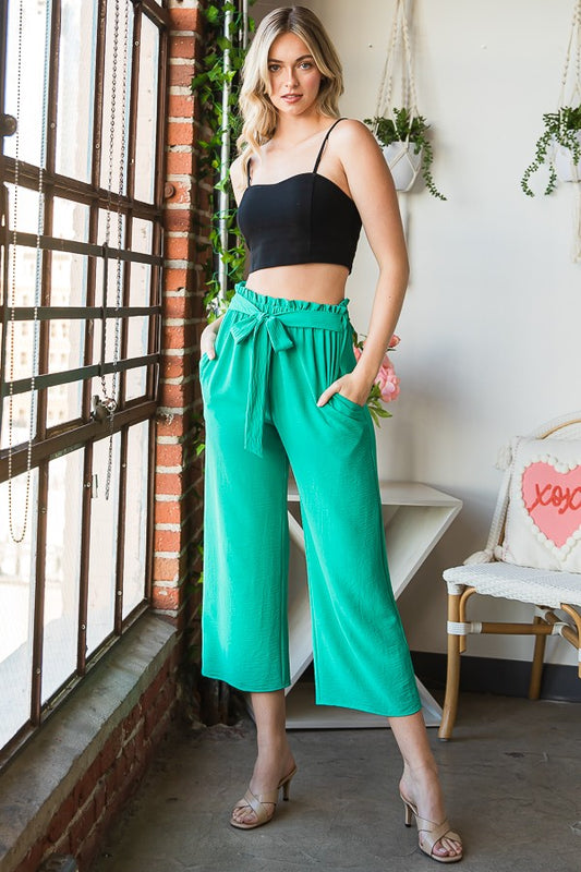 Paper Bag Waist Pant