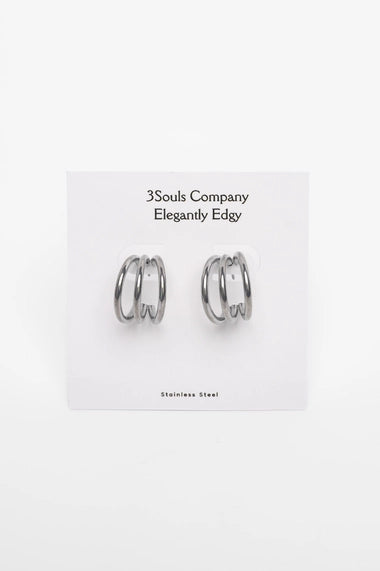 Triple Hug Earrings