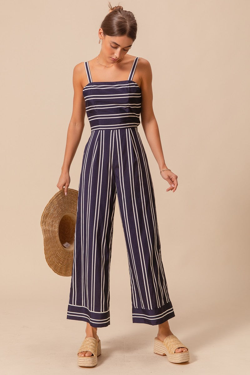 Double Stripe Jumpsuit