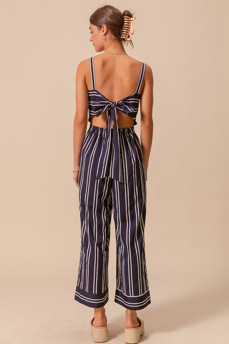 Double Stripe Jumpsuit