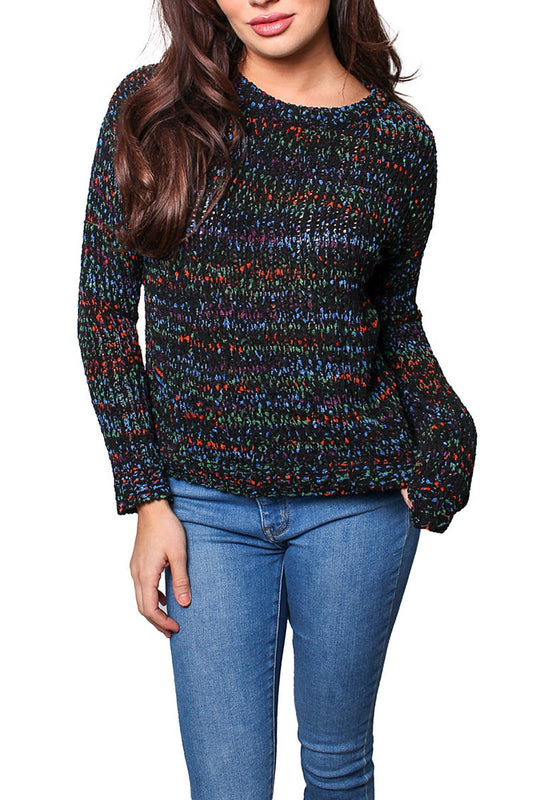 Multicolor Knitted Sweater