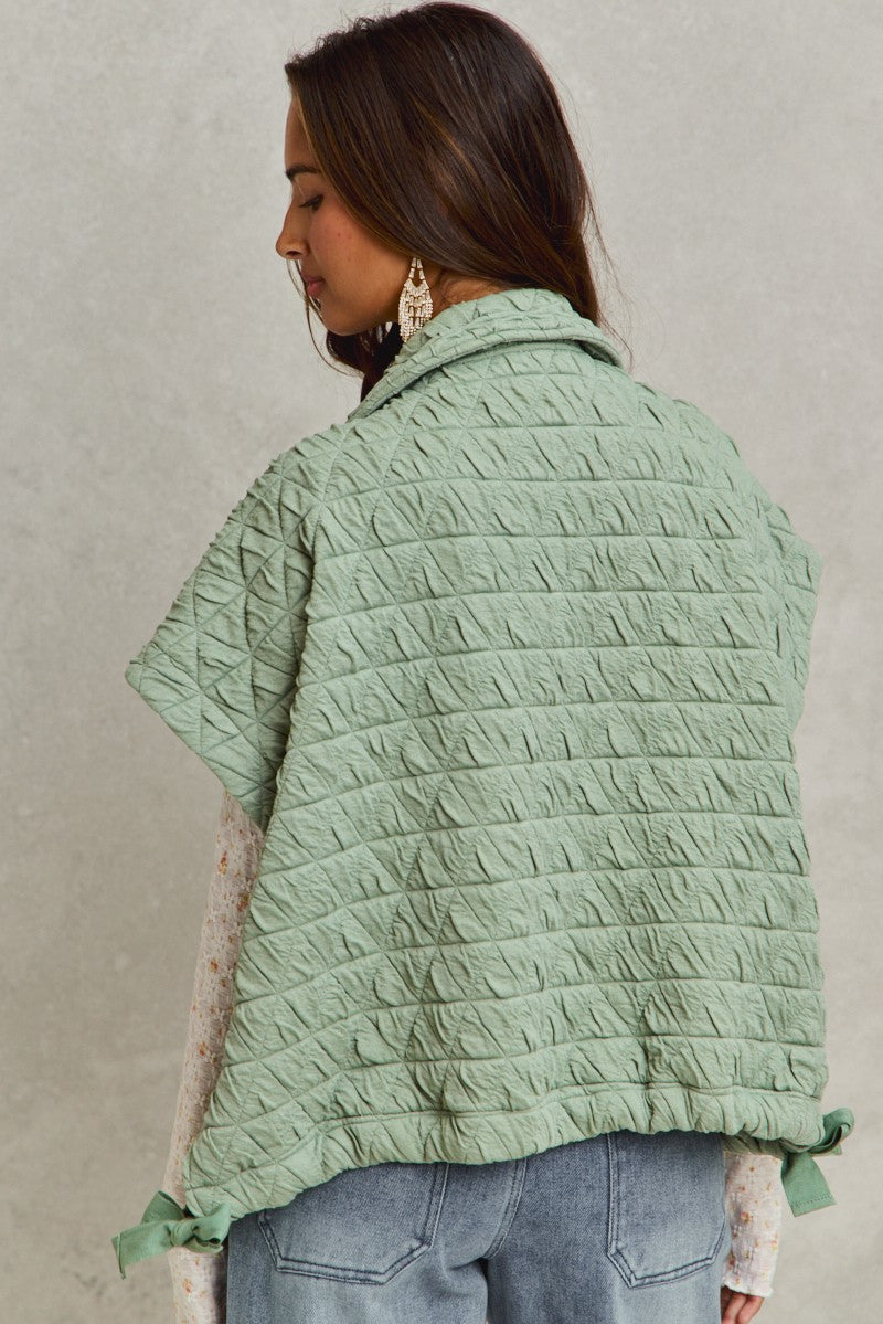 Oversized Sleeveless Vest