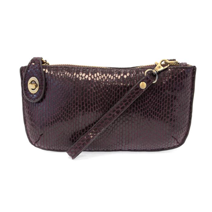 Python Mini Crossbody Wristlet Clutch