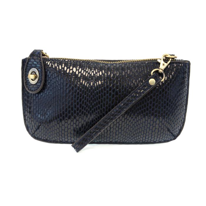 Python Mini Crossbody Wristlet Clutch