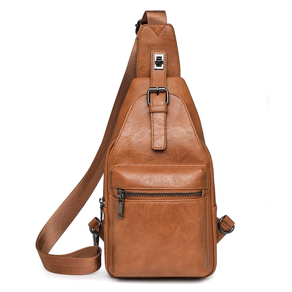 Vegan Leather Sling Bag