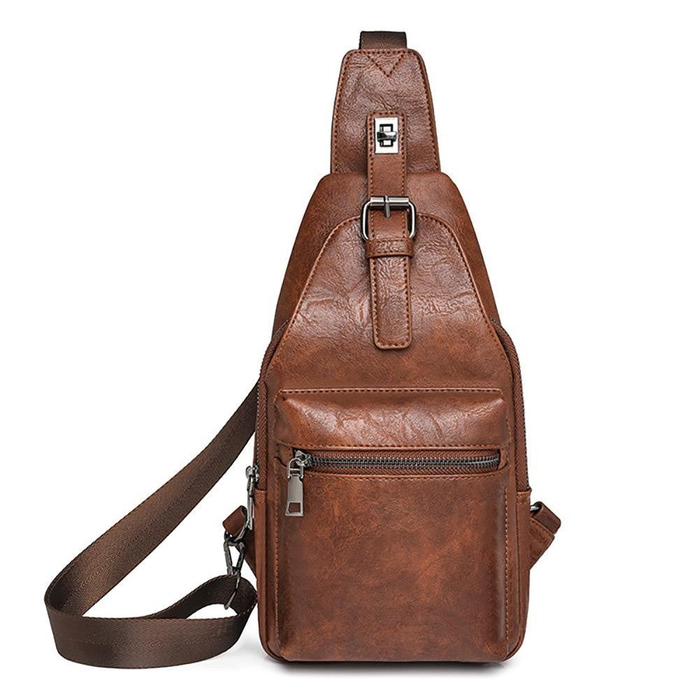 Vegan Leather Sling Bag