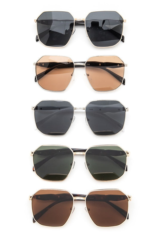 Square Dark Tint Sunglasses