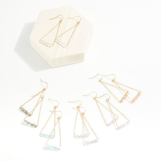 Triangle Drop Earring