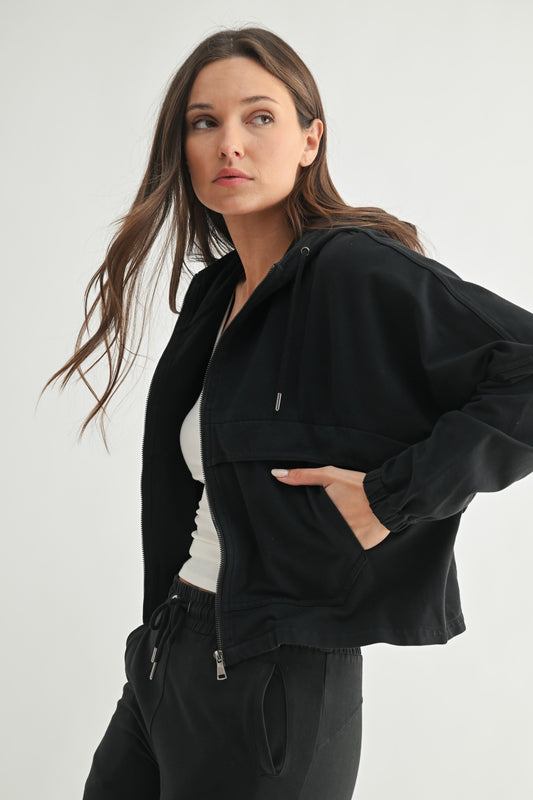 Utility Style Denim Jacket