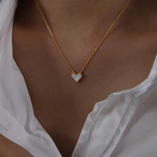 Wren Heart Necklace